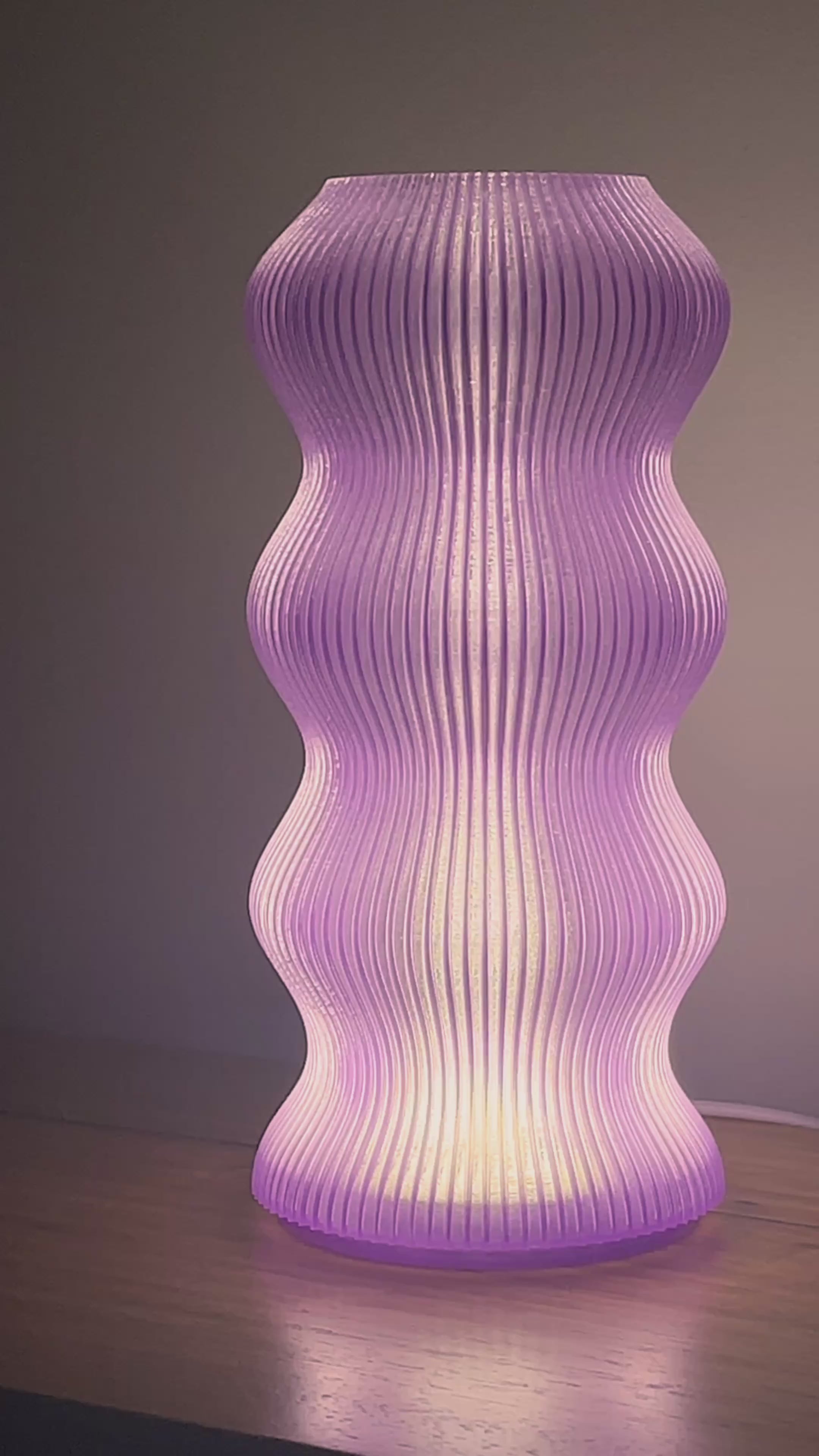 Load video: purple translucent